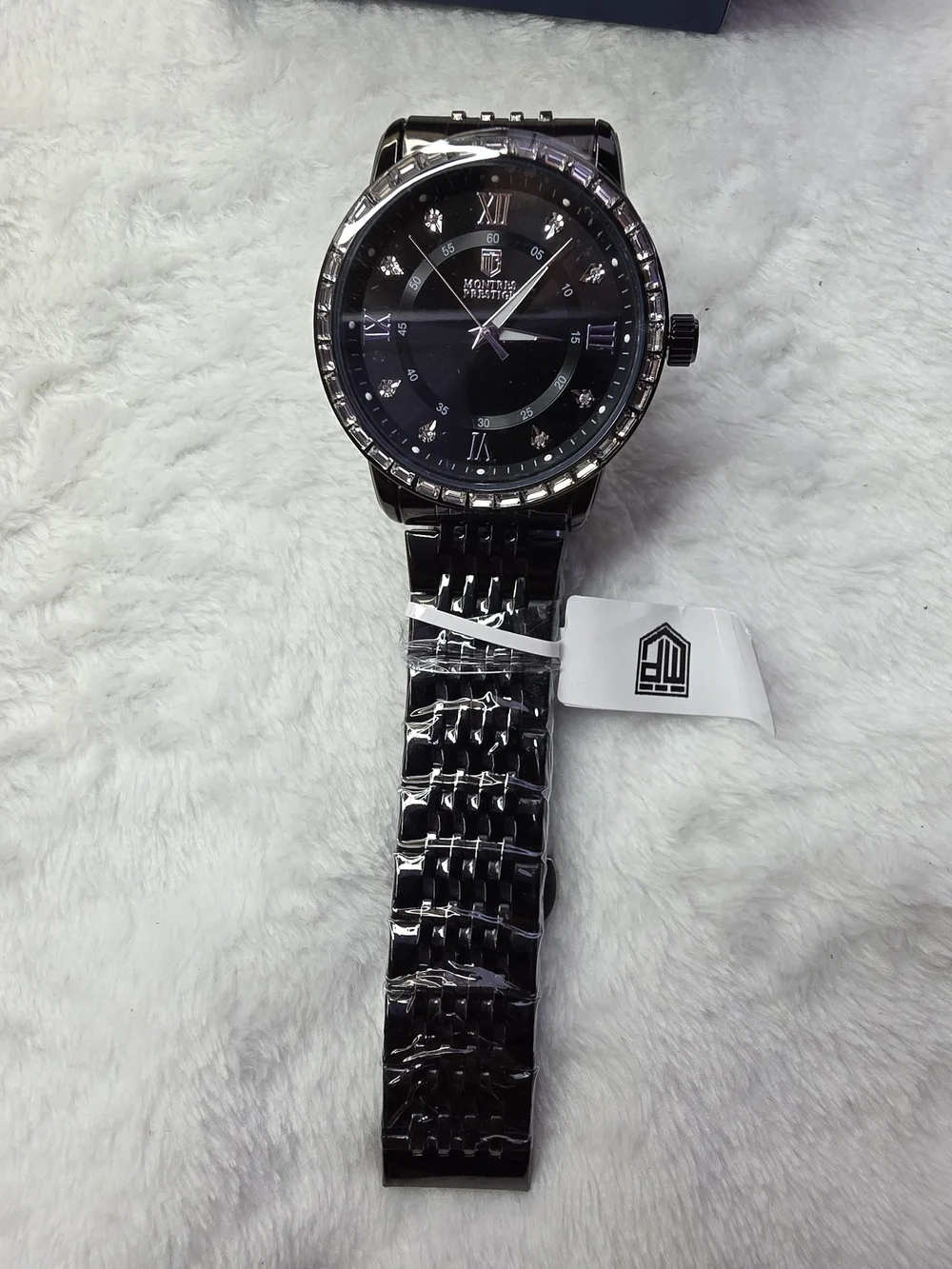 Invicta Montres Prestige Black Stainless Steel Men's Watch MPW-0243
